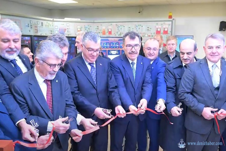İTÜ DF Gemi Makine Dairesi Simülatörü açıldı