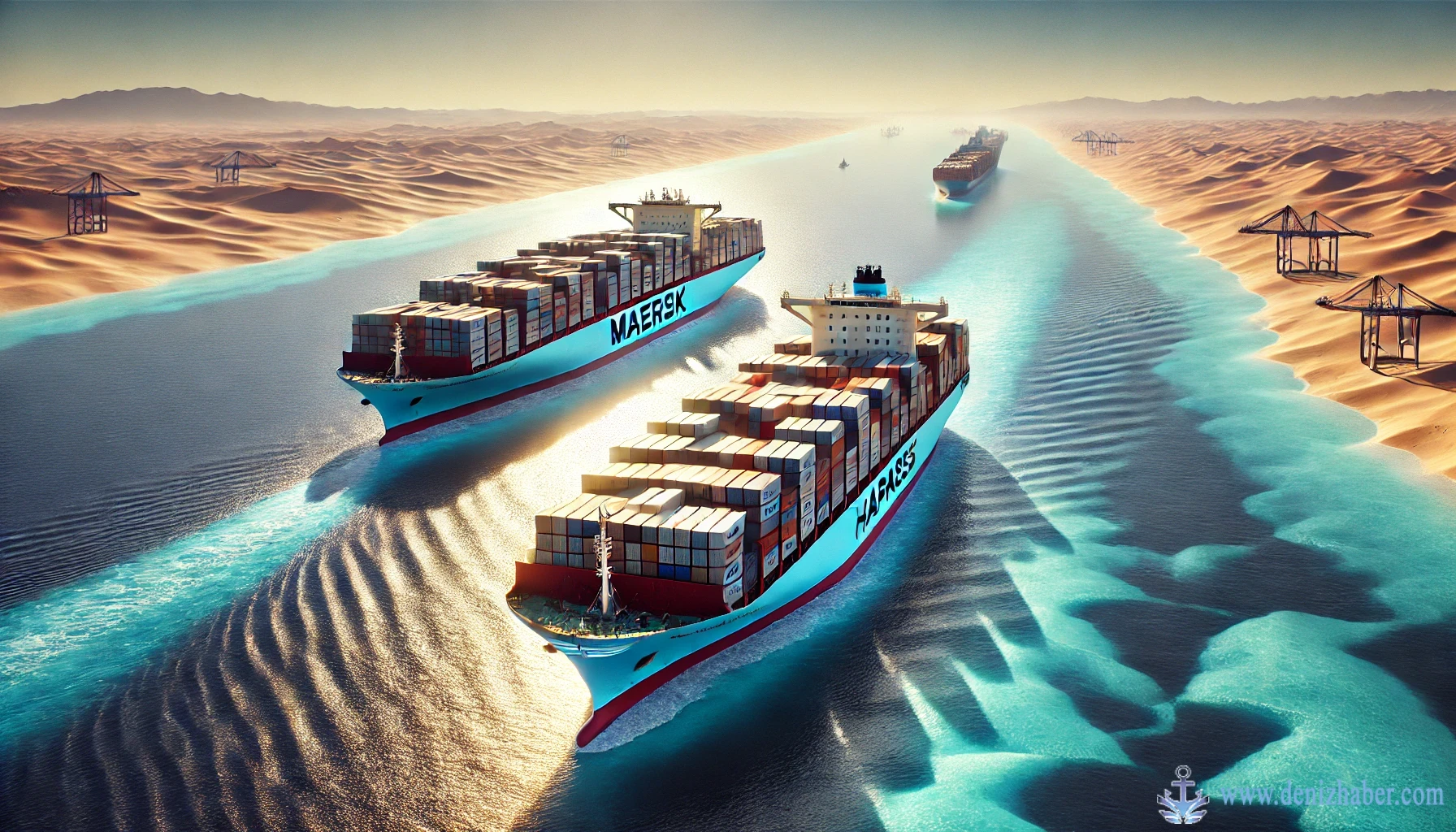 Maersk ve Hapag-Lloyd'dan , Kızıldeniz ile ilgili açıklama