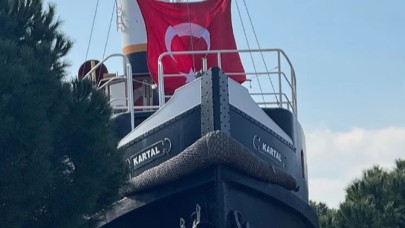 Kartal İstimbotu Çanakkale’de Sergilenmeye Başladı