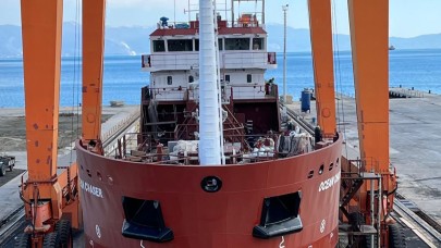 Akdeniz Tersanesi'nde 1200 CBM Tanker Denize İndirildi!