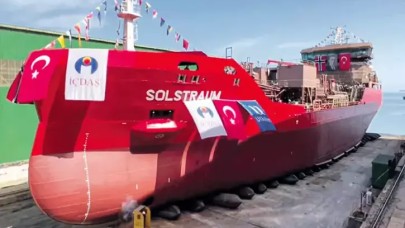 İÇDAŞ Tersanesi Solstraum’u denize indirdi