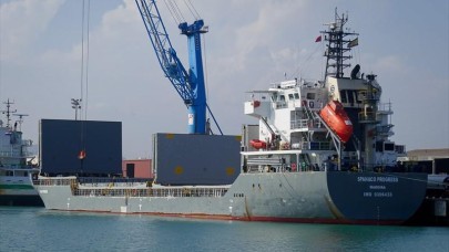 SPANACO PROGRESS Çanakkale Boğazında arıza yaptı