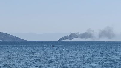 Kınalıada Açıklarında Tekne Yangını - 12 Kişi İçin Kurtarma Operasyonu