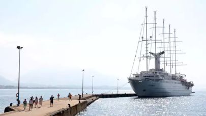 "Club Med 2", Alanya Limanı'na demirledi!