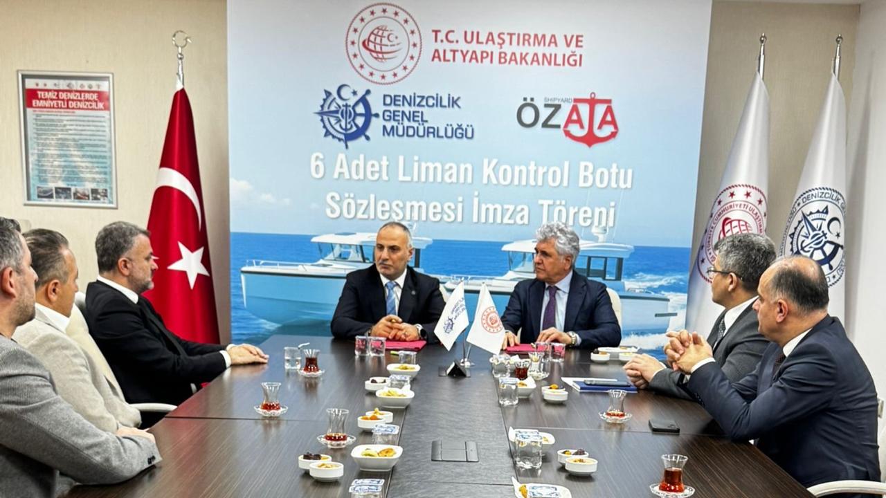 Özata Tersanesi 6 liman kontrol botu inşa edecek