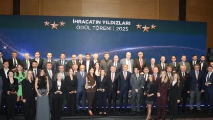 Ege 2025 ihracatının yıldızları ödüllerine kavuştu
