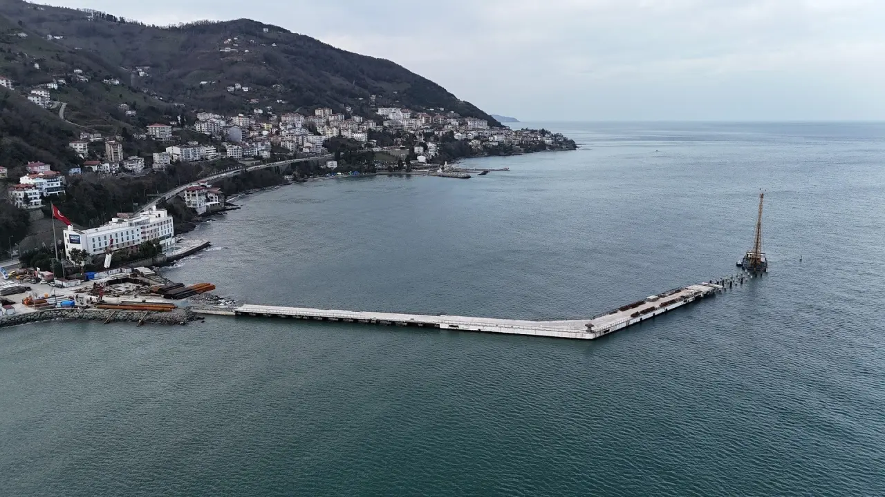 Ordu'da Atatürk Rıhtımı Kruvaziyer Limanına Dönüşüyor