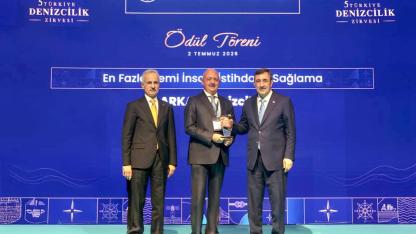 Arkas, Gemi İnsanı İstihdamında Bir Kez Daha Ödüllendirildi
